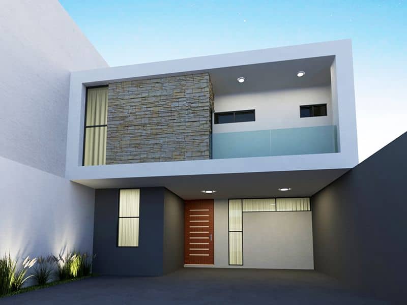 Fachadas de casas modernas bonitas, diseños e ideas - EMARQ.net