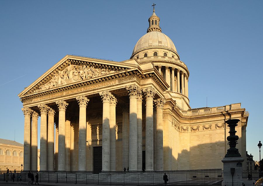 Panteón de París Características de la arquitectura neoclásica